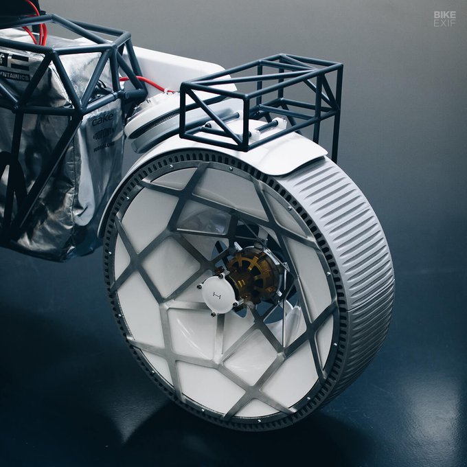 Колёса «лунного мотоцикла»  напечатают на 3D-принтере